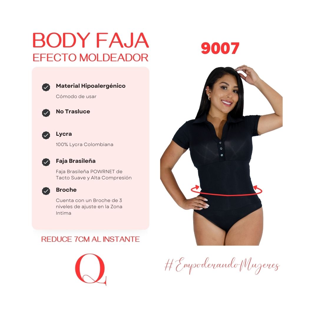 💜 Body Faja Reductora Colombiana – Moldea tu figura al instante